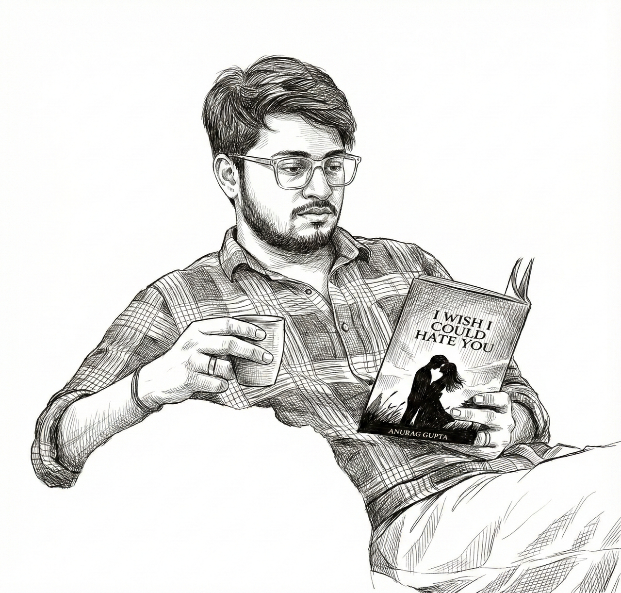 Anurag Gupta, contemporary romance author and poet.