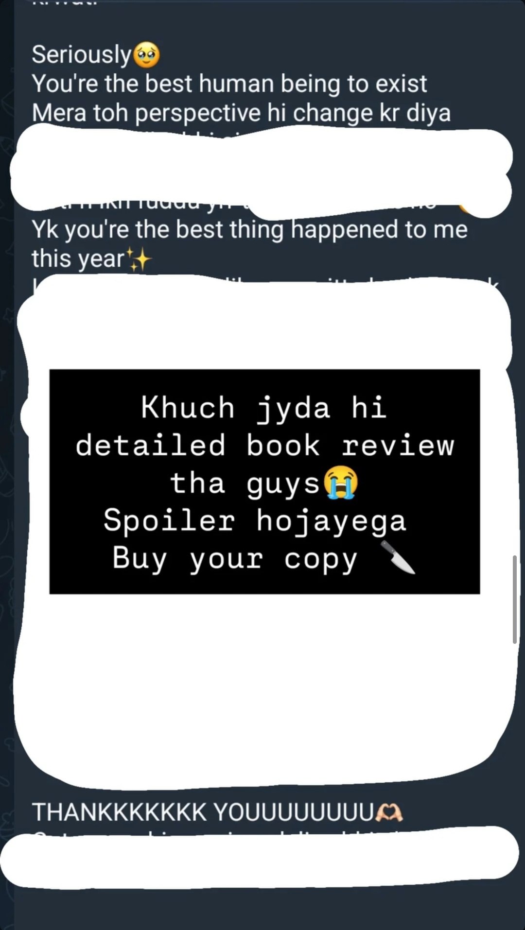 Reader review screenshot
