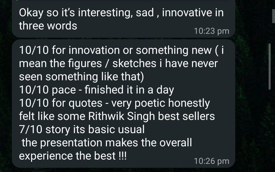 Reader review screenshot